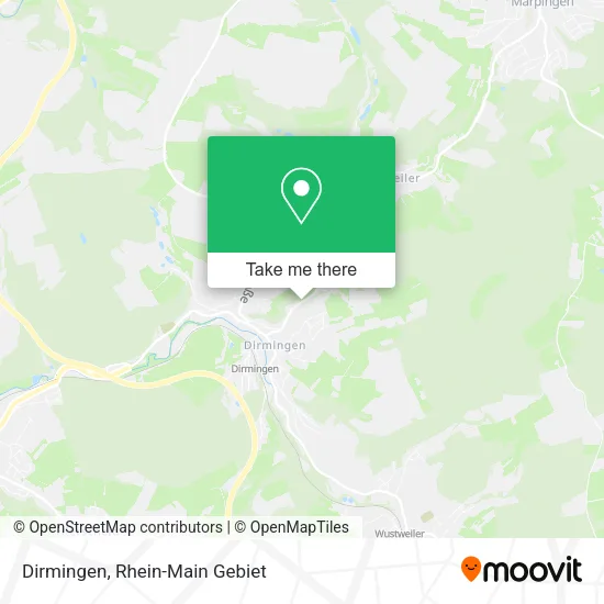 Карта Dirmingen
