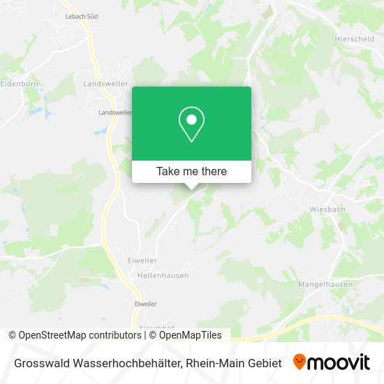 Карта Grosswald Wasserhochbehälter