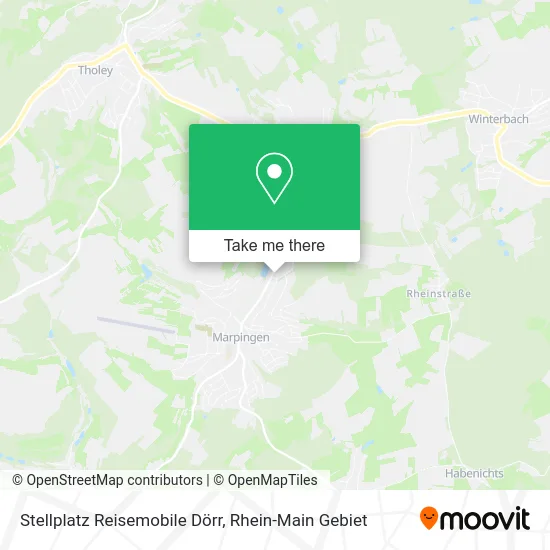 Карта Stellplatz Reisemobile Dörr