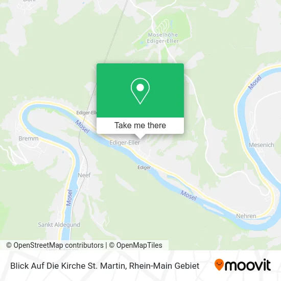 Карта Blick Auf Die Kirche St. Martin