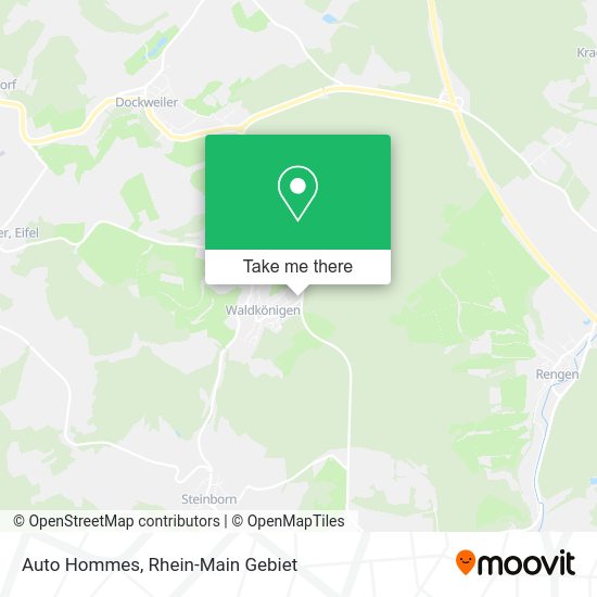 Карта Auto Hommes