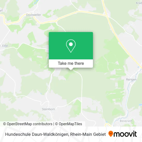 Карта Hundeschule Daun-Waldkönigen