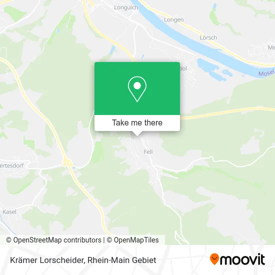 Карта Krämer Lorscheider