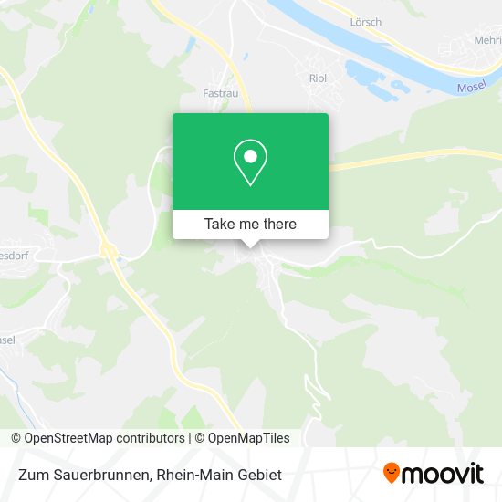 Карта Zum Sauerbrunnen