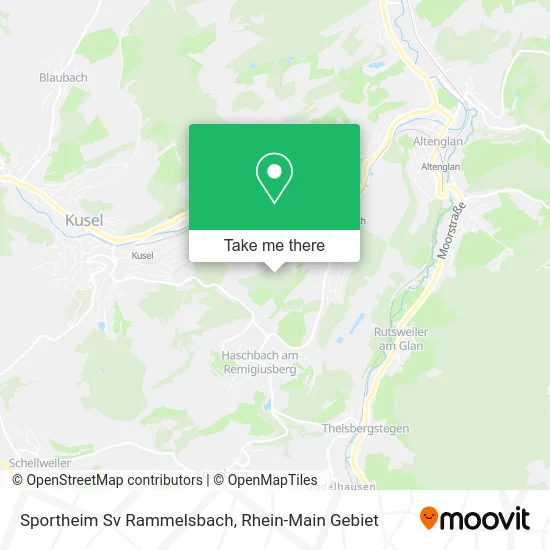 Карта Sportheim Sv Rammelsbach