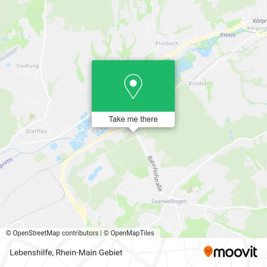 Lebenshilfe map