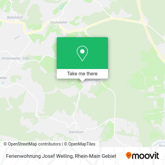 Карта Ferienwohnung Josef Welling