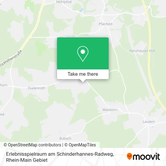 Карта Erlebnisspielraum am Schinderhannes-Radweg