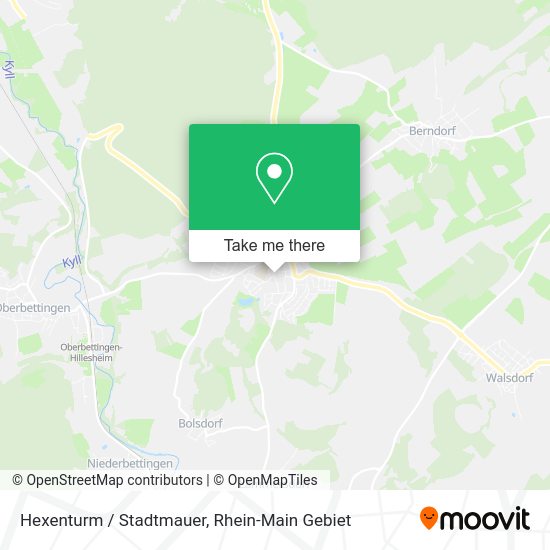 Hexenturm / Stadtmauer map