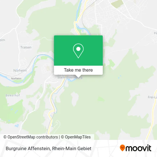 Карта Burgruine Affenstein