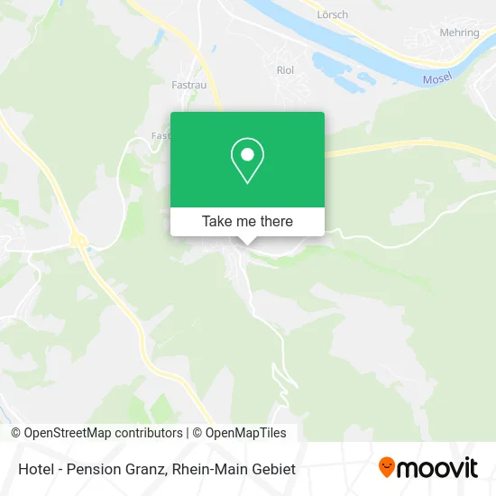 Карта Hotel - Pension Granz