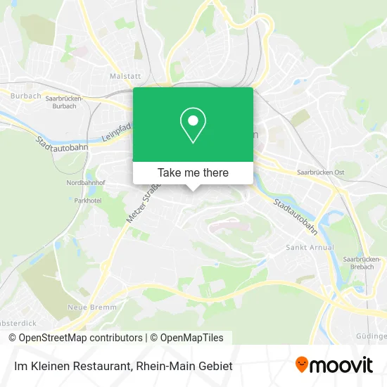 Карта Im Kleinen Restaurant