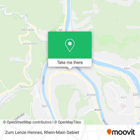 Карта Zum Lenze Hennes
