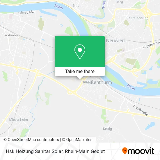 Карта Hsk Heizung Sanitär Solar