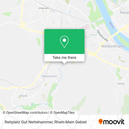 Карта Reitplatz Gut Nettehammer