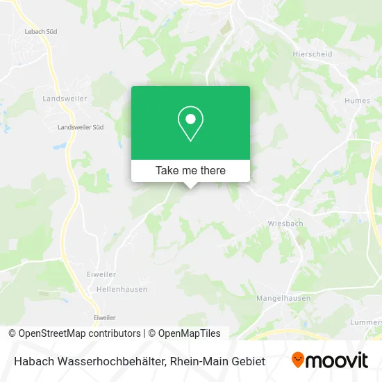Карта Habach Wasserhochbehälter