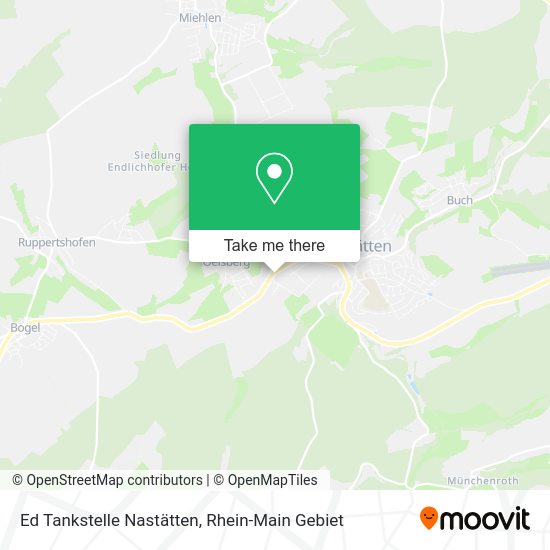Карта Ed Tankstelle Nastätten
