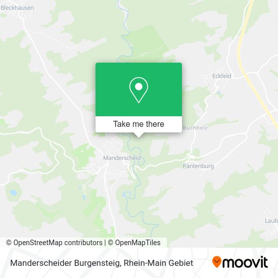 Карта Manderscheider Burgensteig