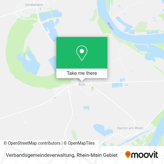 Карта Verbandsgemeindeverwaltung