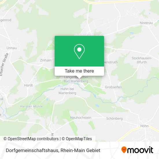 Карта Dorfgemeinschaftshaus