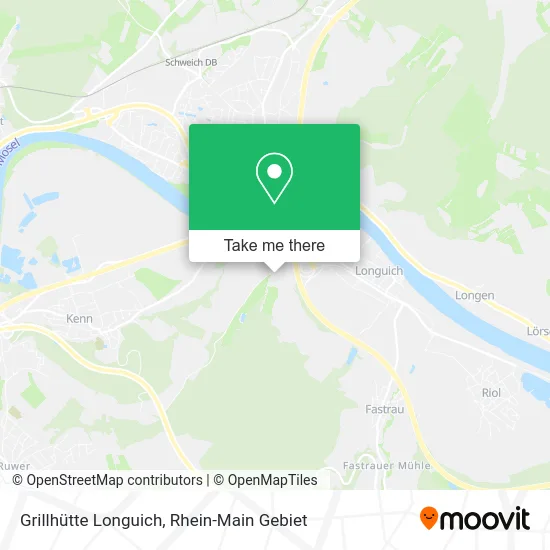 Карта Grillhütte Longuich