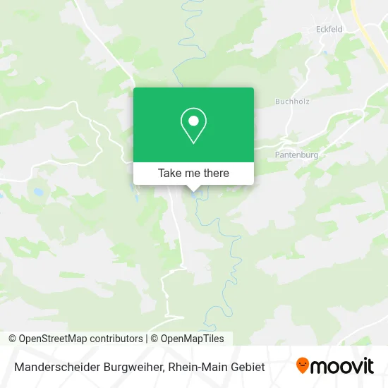 Manderscheider Burgweiher map