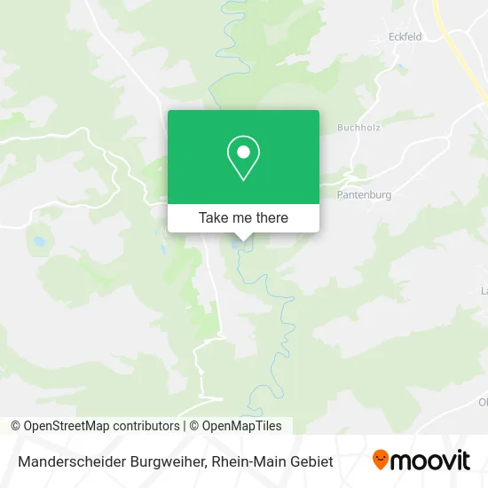 Карта Manderscheider Burgweiher
