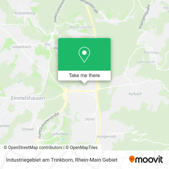Карта Industriegebiet am Trinkborn