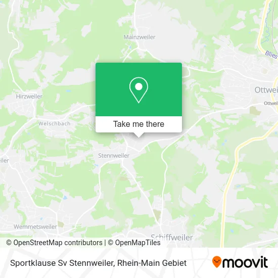 Карта Sportklause Sv Stennweiler