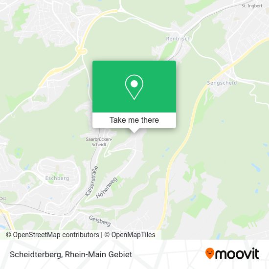 Карта Scheidterberg