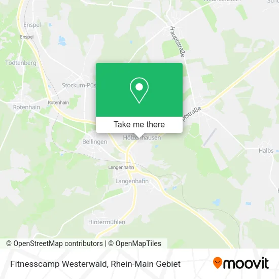 Карта Fitnesscamp Westerwald