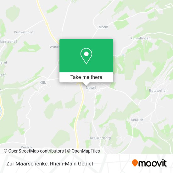 Карта Zur Maarschenke