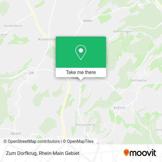 Карта Zum Dorfkrug