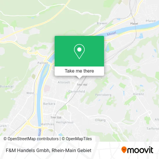 Карта F&M Handels Gmbh
