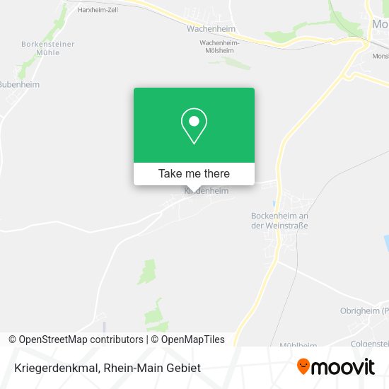 Карта Kriegerdenkmal
