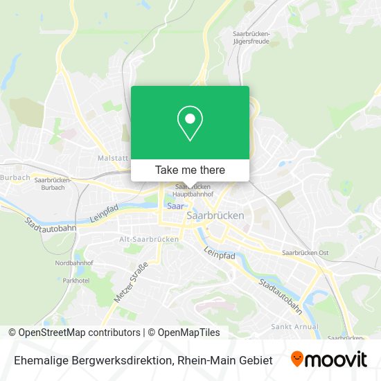 Карта Ehemalige Bergwerksdirektion