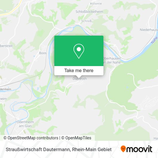 Карта Straußwirtschaft Dautermann