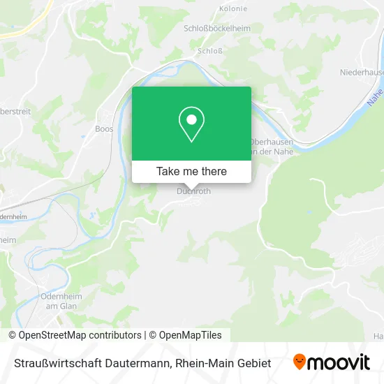 Карта Straußwirtschaft Dautermann
