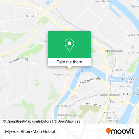 Карта Mywok