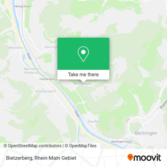 Карта Bietzerberg