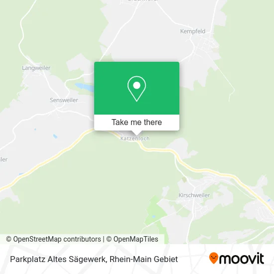 Карта Parkplatz Altes Sägewerk