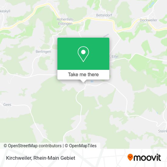 Карта Kirchweiler