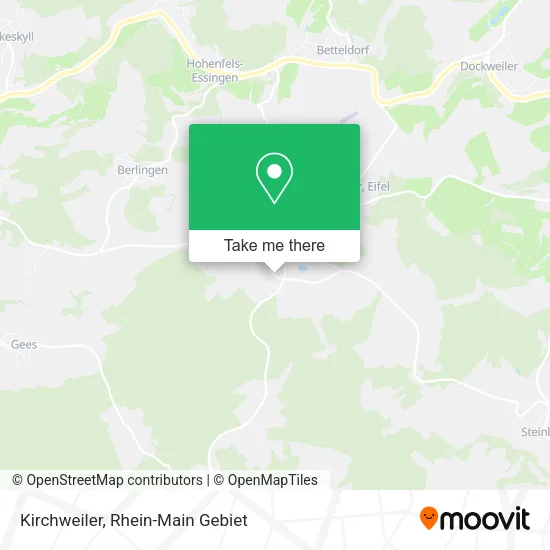 Карта Kirchweiler