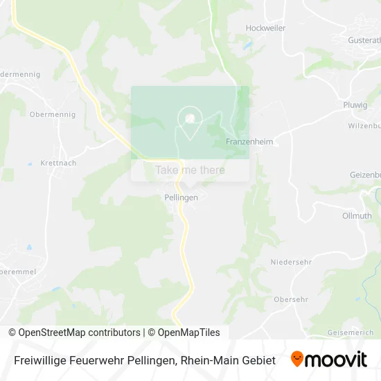 Карта Freiwillige Feuerwehr Pellingen