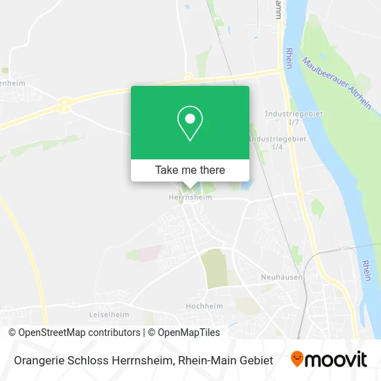 Карта Orangerie Schloss Herrnsheim