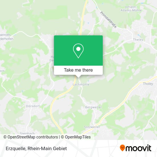 Карта Erzquelle