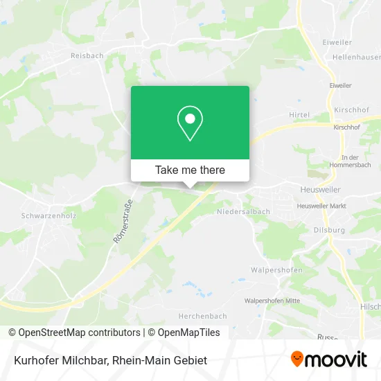 Карта Kurhofer Milchbar