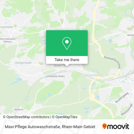 Карта Maxi-Pflege Autowaschstraße