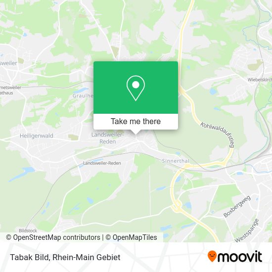 Карта Tabak Bild