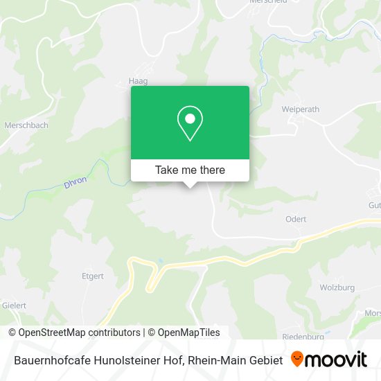 Карта Bauernhofcafe Hunolsteiner Hof